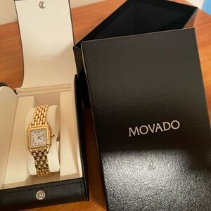 Movado tank watch